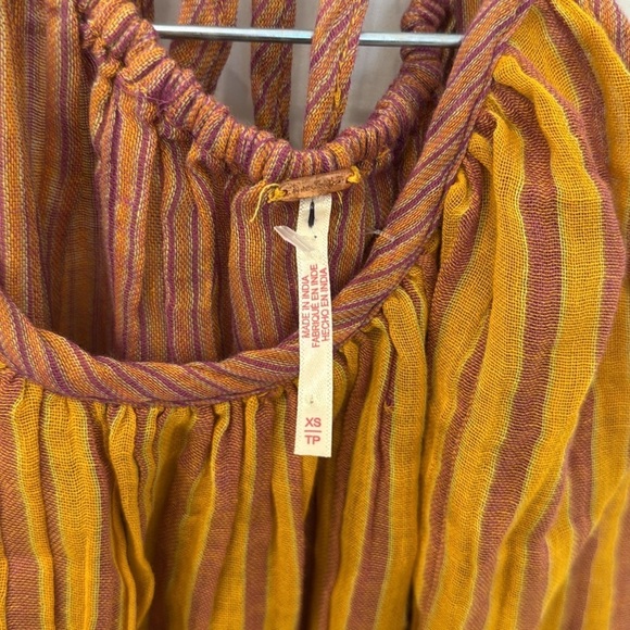 FREE PEOPLE Rio reversible midi dress NWOT $98 size XS - Picture 7 of 9